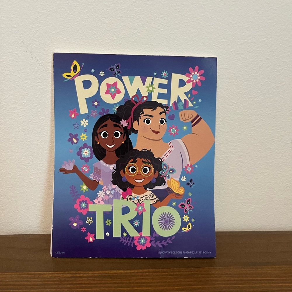encanto power trio coloring page